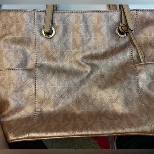 Rose gold, Michael Kors handbag